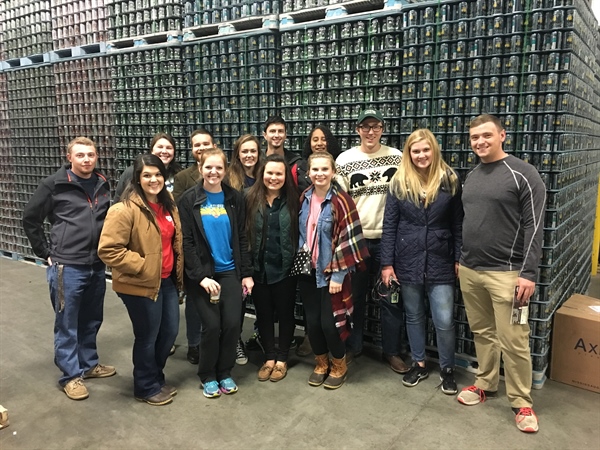 NC Chapter learns how to make a Brewskie