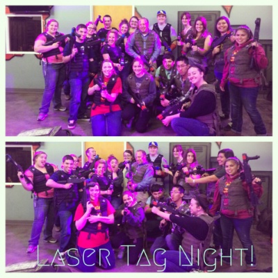 Cal-Epsilon lAZer tag activity night