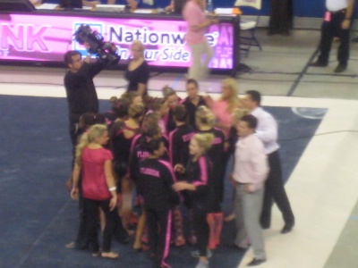 UF vs. LSU Gymnastics Social 2/10/12