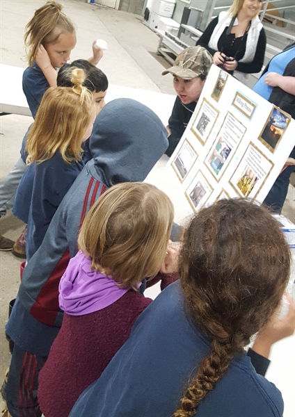 Cal Eta Chapter Teaches Kindergarten Students About Dairy