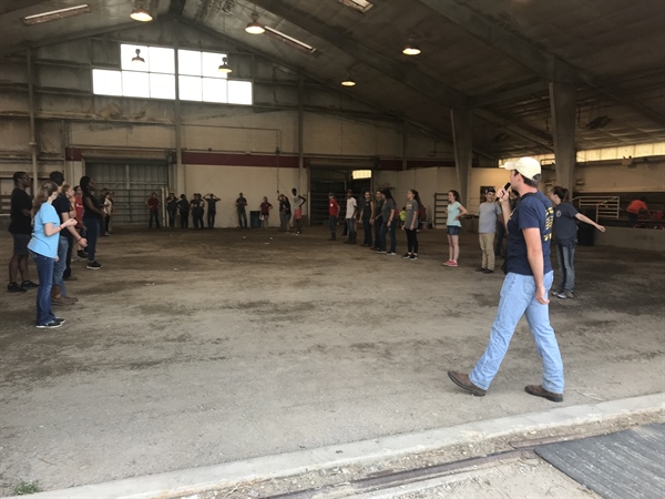 North Carolina Chapter Participates in the NCSU Livestock Camp