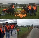 Virginia Chapter had a great service event at Sinkland Farms.