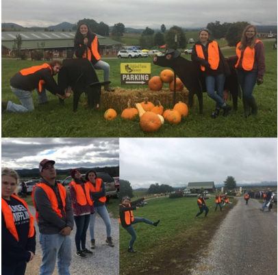 Virginia Chapter had a great service event at Sinkland Farms.