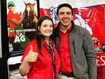 Fresno State/California Epsilon Chapter took over the AG Expo in Tulare this month!