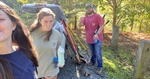 North Carolina Chapter Helps with Pollinator Garden Clean-up