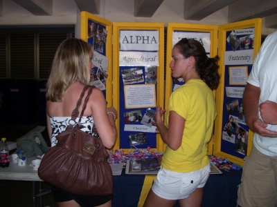 CALs Freshman Involvement Fair